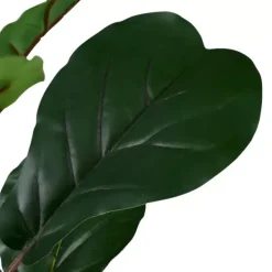Plantas Artificiais-CASA Figi Planta Artificial Preto, Verde Escuro