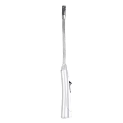 Instrumentos De Cozinha-CASA Flame Isqueiro A G S Flex Vel Prateado
