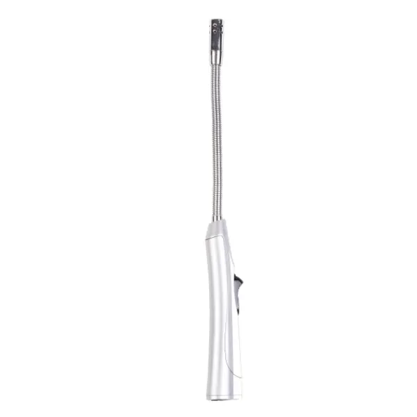 Instrumentos De Cozinha-CASA Flame Isqueiro A G S Flex Vel Prateado