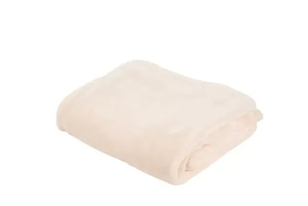 Mantas-CASA Flanella Manta Branco