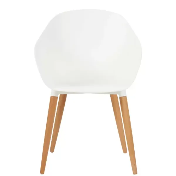 Cadeiras Sala Jantar-CASA Frida / Fray Set De 4 P S Eucalip Natural