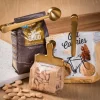 Acessórios De Cozinha-CASA Goldy Clipes Conjunto De 3 Dourado