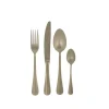Conjuntos-CASA Grace Vintage Talheres 16 Pe As Cinzento