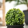 Plantas Artificiais-CASA Green Bola Buxo Artificial Verde