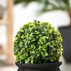 Plantas Artificiais-CASA Green Bola Buxo Artificial Verde