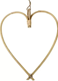 Decora O Para Pendurar-CASA Heart Decora O Para Pendurar Natural