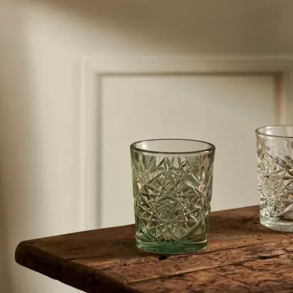 Copos Para Beber-CASA Hobstar Copo Claro Verde
