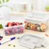 Instrumentos De Cozinha-CASA Homey Clip Marcador Para Caixa Alimentos Azul