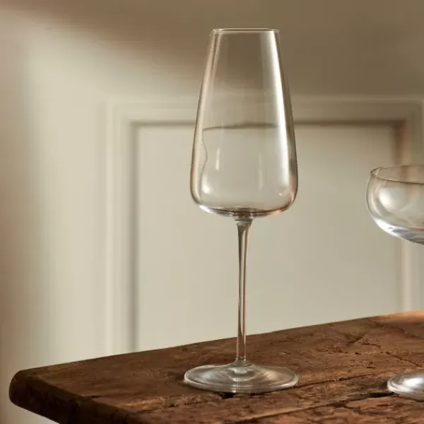 Copos Para Champanhe-CASA I Mera Flute Transparente