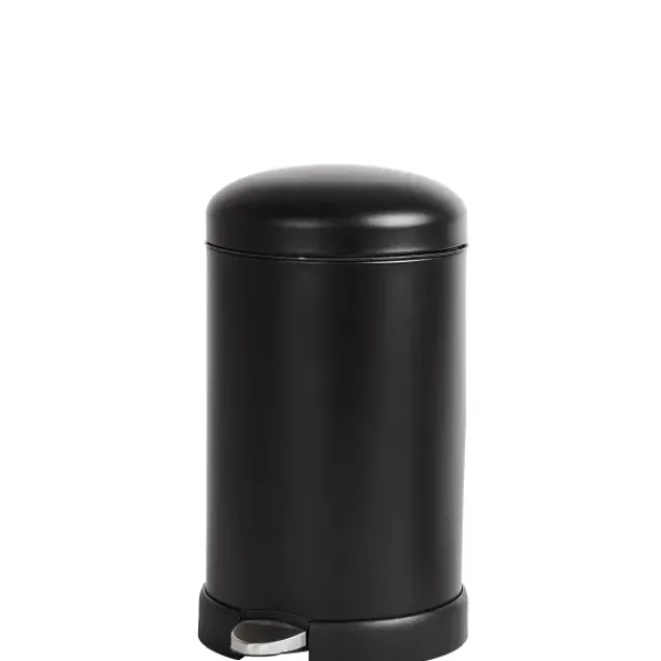 Caixotes De Lixo-CASA Industria Balde De Lixo Com Pedal 12L Preto