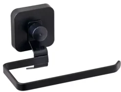 Acessórios Sanita-CASA Industria Portapapel Higi Nico Com Ventosa Preto