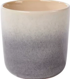Canecas-CASA Jessie Grey Caneca Sem Pega Cinzento