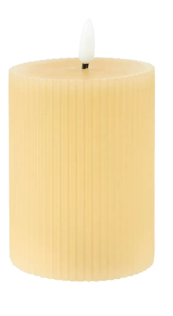 Velas Led-CASA Led Vela Com Led Castanho