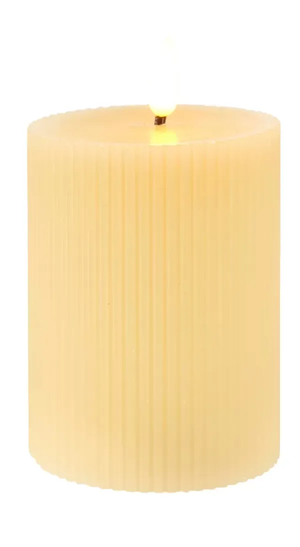 Velas Led-CASA Led Vela Com Led Castanho