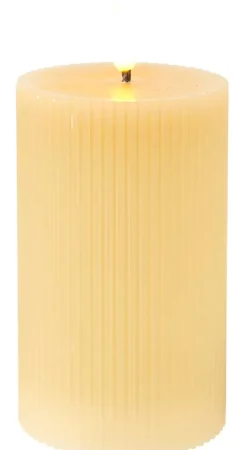 Velas Led-CASA Led Vela Com Led Castanho
