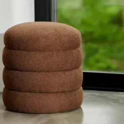 Puffs-CASA Lobby Pufe Castanho