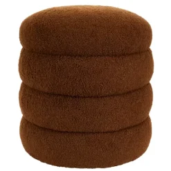 Puffs-CASA Lobby Pufe Castanho
