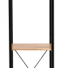 Estantes-CASA Marcel Estante Para Roupa Preto