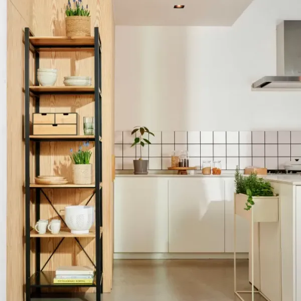 Estantes-CASA Marcel Estante Para Roupa Preto