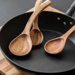 Instrumentos De Cozinha-CASA Marcus Colheres Conjunto De 3 Natural