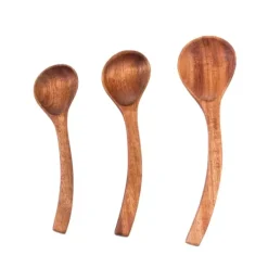 Instrumentos De Cozinha-CASA Marcus Colheres Conjunto De 3 Natural