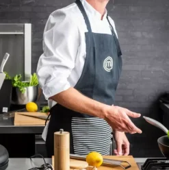 Aventais-CASA Masterchef Avental Preto