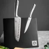 Acessórios De Cozinha-CASA Masterchef Bloco Para Faca Magn Tico Preto
