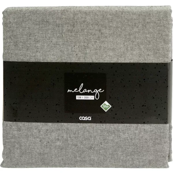 Toalhas De Mesa-CASA Melange Toalha De Mesa Preto