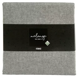 Toalhas De Mesa-CASA Melange Toalha De Mesa Preto