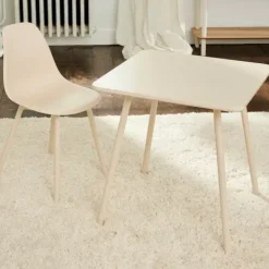 Móveis Para Criancas-CASA Mika Mesa Para Crian As Areia Bege