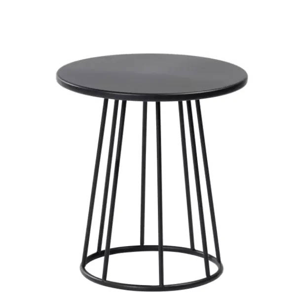 Mesas De Apoio-CASA Miller Mesa Auxiliar Preto