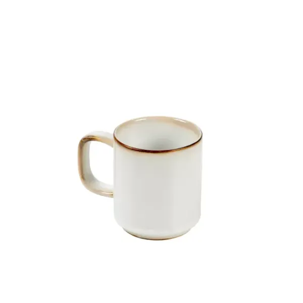 Canecas-CASA Mineral Marble Caneca Com Pega Branco