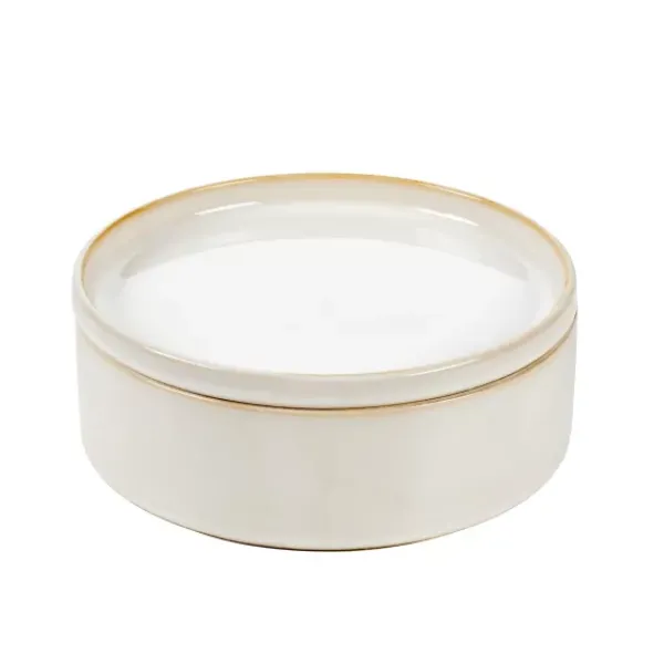 Tigelas-CASA Mineral Marble Tigela Branco