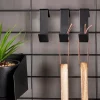 Decora O De Parede-CASA Modular 5 Ganchos S Preto