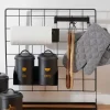Decora O De Parede-CASA Modular Cabide Com 3 Ganchos Preto