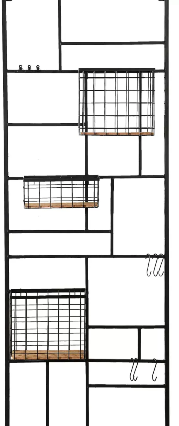 Decora O De Parede-CASA Modular Cesto De Fios Preto