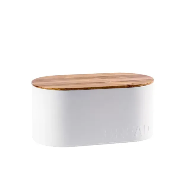 Caixas De Alimentos-CASA Nagini Caixa Para P O Branco, Natural