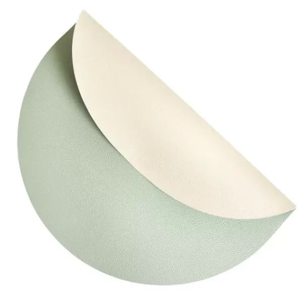Individuais-CASA Nappa Individual Branco, Menta Multicolor