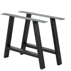 Mesas De Jantar-CASA New Oak Pernas De Mesa A Preto