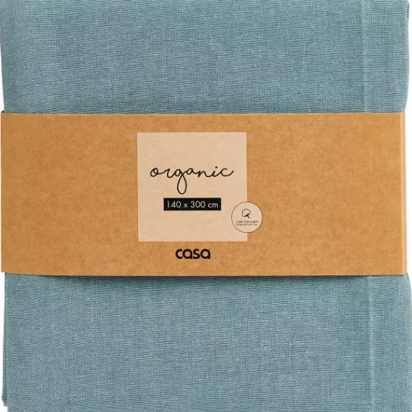 Toalhas De Mesa-CASA Organic Toalha De Mesa Azul Claro