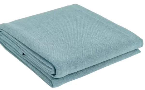 Toalhas De Mesa-CASA Organic Toalha De Mesa Azul Claro