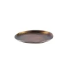 Pratos Decorativos-CASA Ovals Prato Apresenta O Dourado