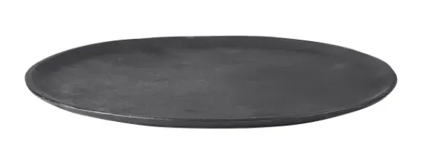 Pratos Para Servir-CASA Ovals Prato De Apresenta O Preto