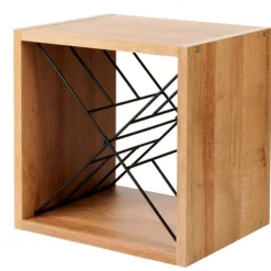 Acessórios De Vinho-CASA Oxo Estante Para Vinho Preto, Natural, Multicolor