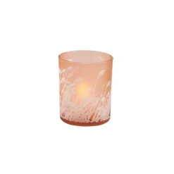 Suportes Para Velas Para Lamparinas-CASA Pampas Partylight Cor-De-Laranja