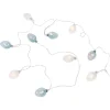 Grinaldas Com Luzes-CASA Pascha Grinalda Iluminada 10 Leds Branco, Menta