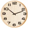 Rel Gios-CASA Plywood Wandklok Natural