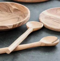 Talheres Para Salada-CASA Pure Luxury Conjunto Para Servir Natural