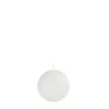 Velas-CASA Pure Rustic Vela Bola Branco