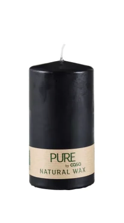 Velas-CASA Pure Vela Cil Ndrica Preto